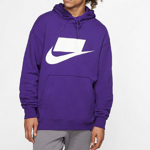 Толстовка Nike Sportswear Sport Pack french terry Pullover Purple, фиолетовый — фото 2