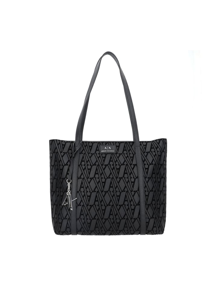 

Сумка шоппер Armani Exchange, черный