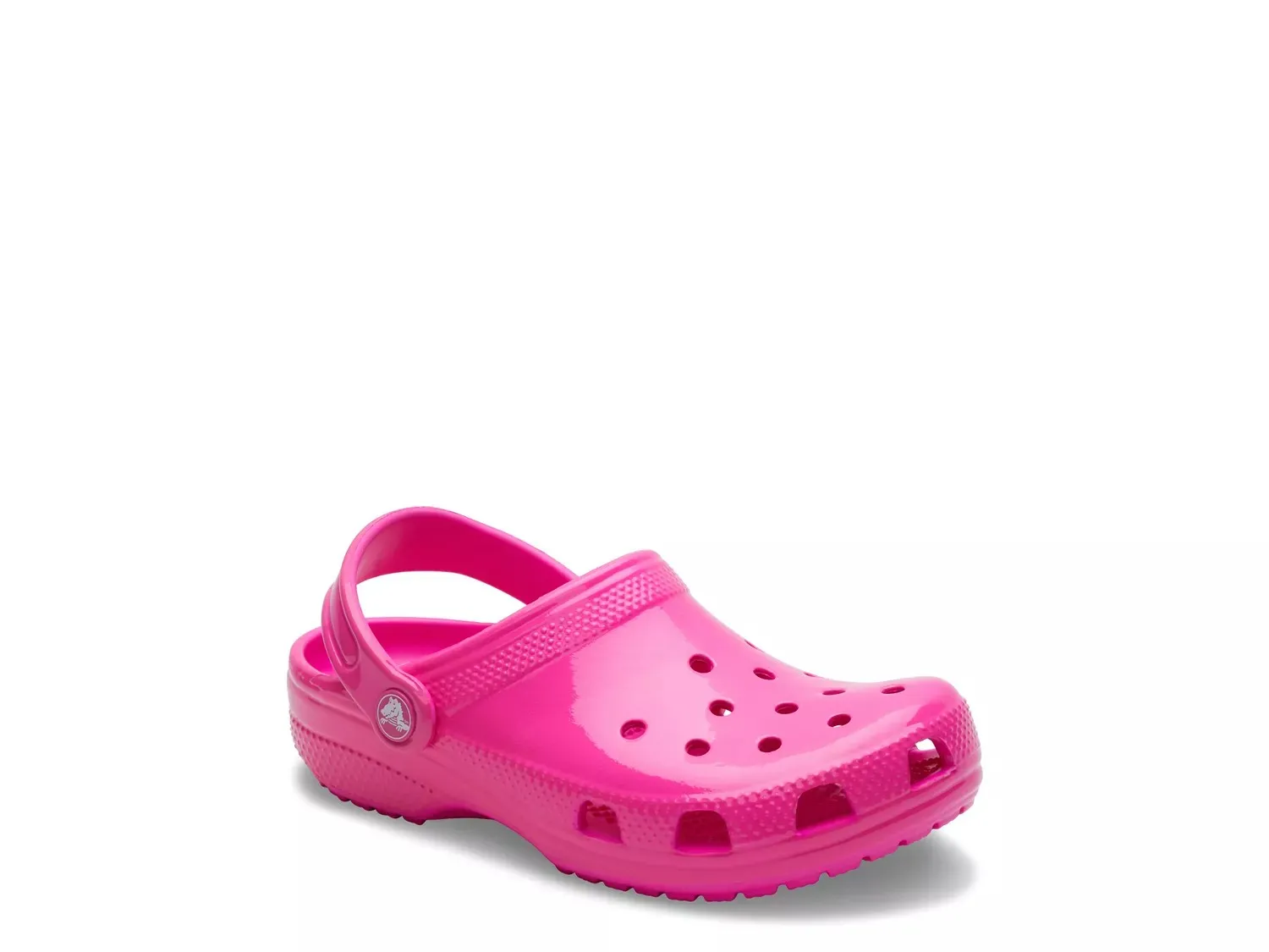 

Сабо Crocs Classic Neon Highlighter — детские, розовые