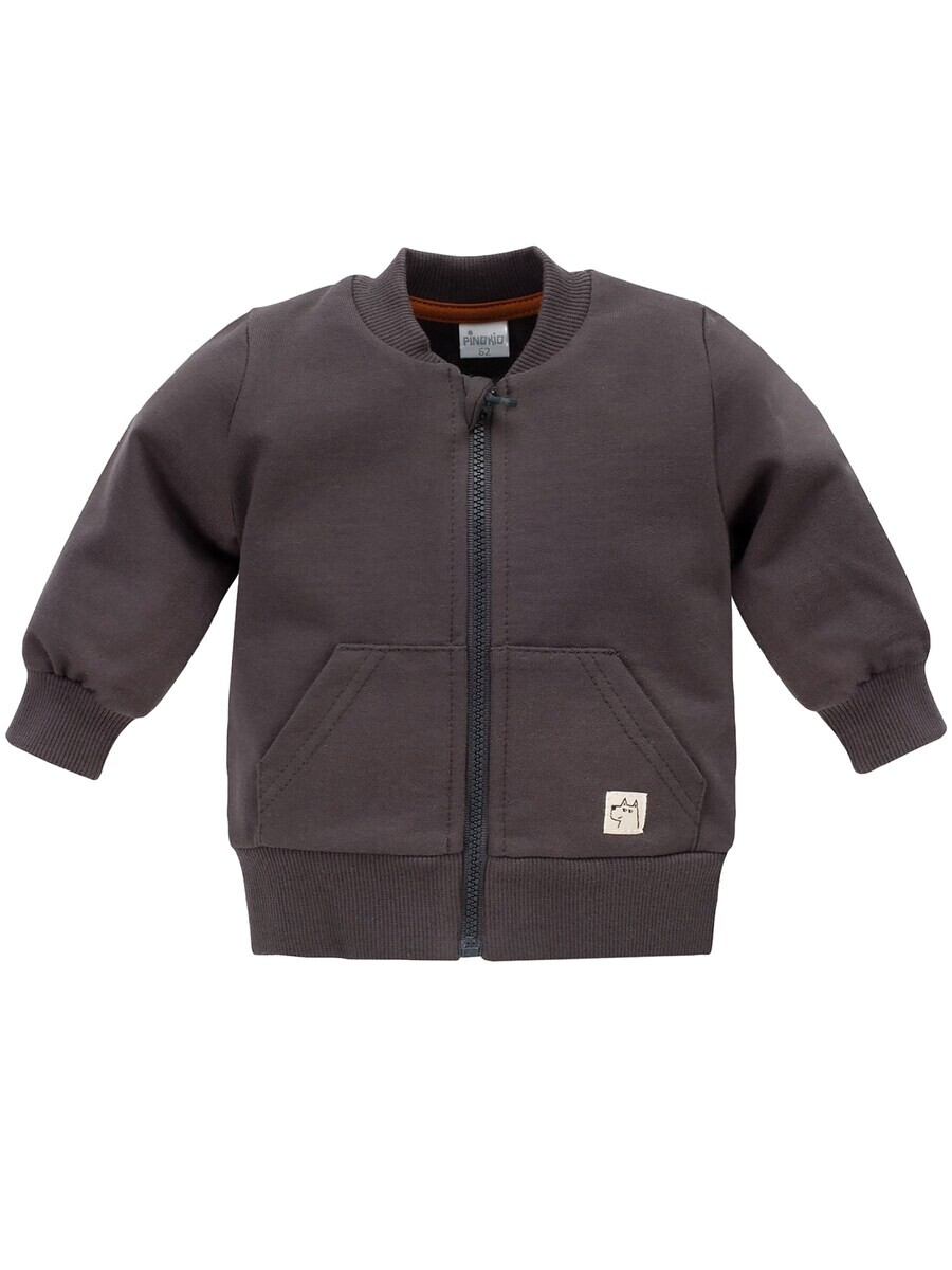 

Худи Pinokio Zip-Up Hoodie, базальтовый серый