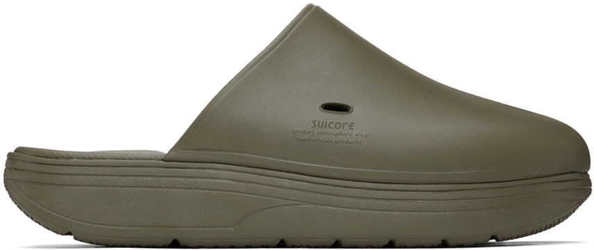 

Зеленые лоферы в горошек Suicoke, Зеленый, Зеленые лоферы в горошек Suicoke