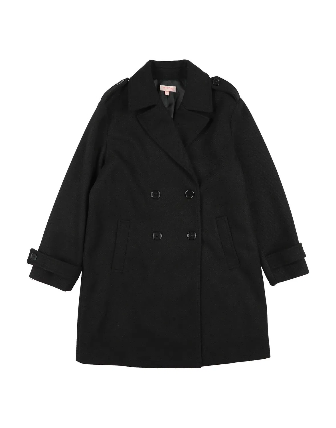 Пальто однобортное IMPERIAL Black