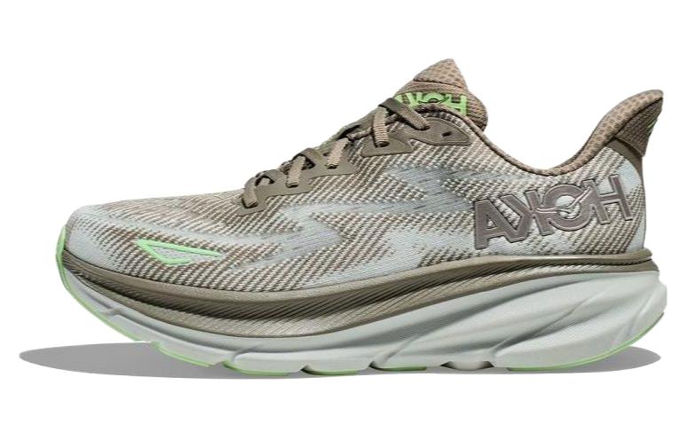 

Clifton 9 Olive Haze HOKA ONE ONE, Светло-зеленый