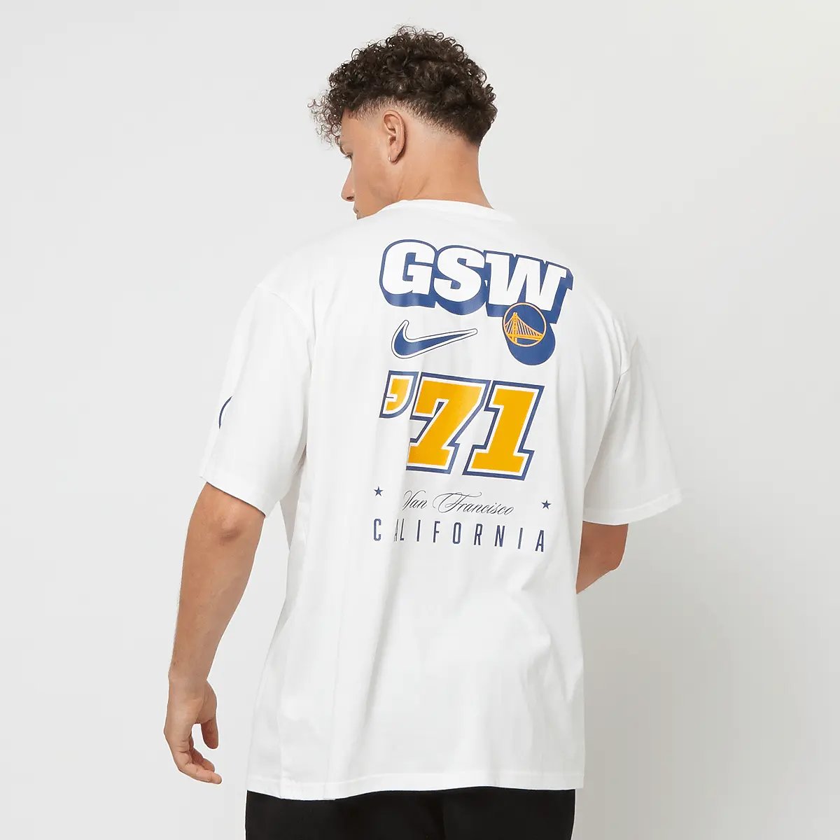 

Футболка Nike Golden State Warriors Courtside NBA T-Shirt, белый