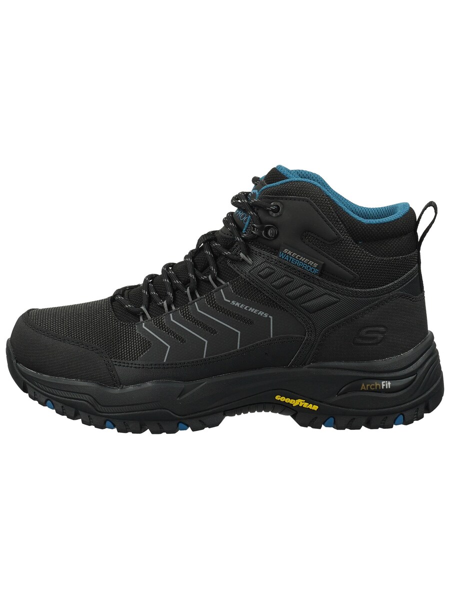 Ботинки на шнуровке SKECHERS Arch Fit Dawson - Raveno, Black — фото 2