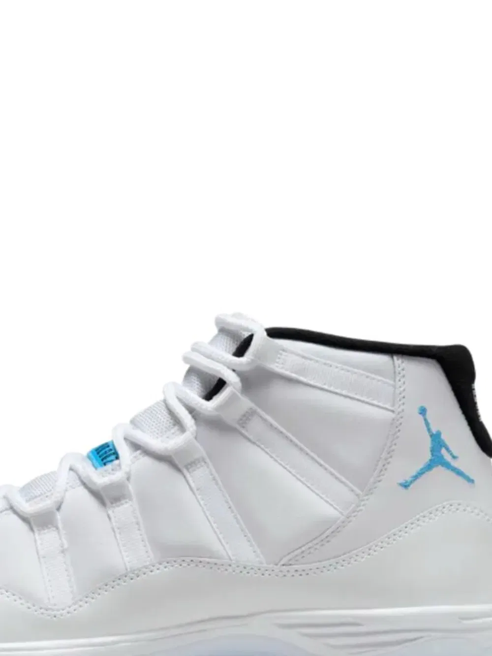 Бутсы Air Jordan 11 Jordan Kids, белый — фото 2