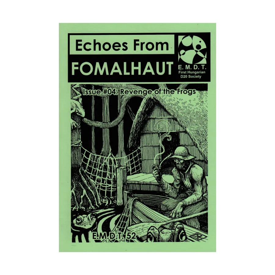 

Журнал #4 - Revenge of the Frogs, Echoes From Fomalhaut (EMDT)