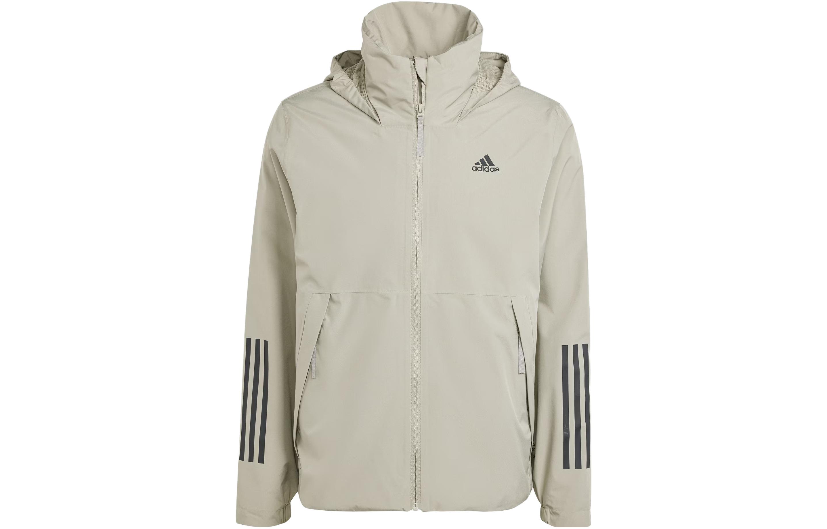 Курка Adidas 3 Stripes Men's Pebble Silver Gray — фото 2