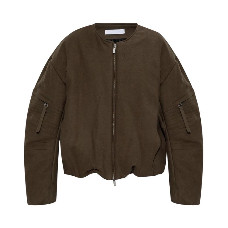 

Куртка Helmut Lang Cocoon Bomber Jacket 'Green', зеленый