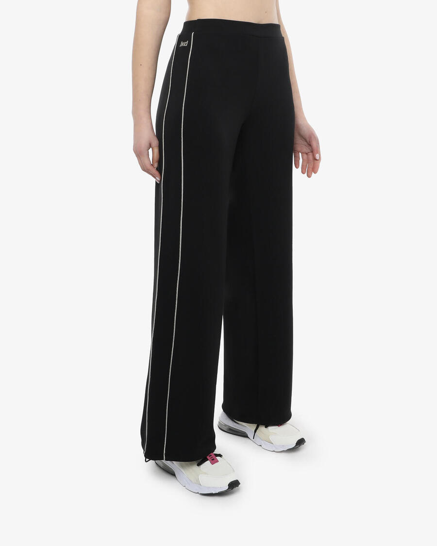 

JAKED черные синтетические спортивные брюки для женщин