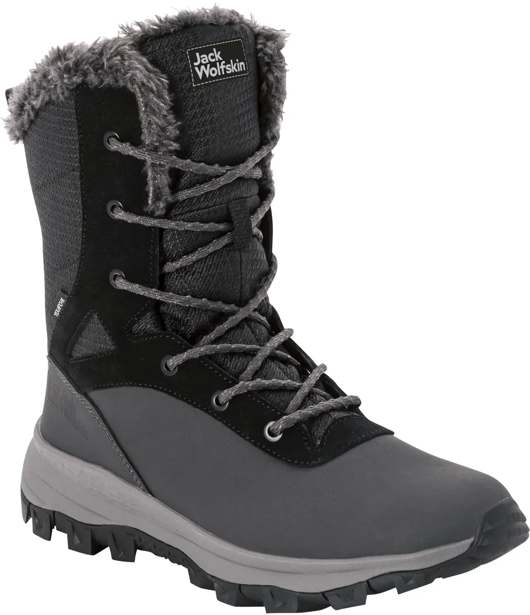 

Зимние уличные ботинки Jack Wolfskin "EVERQUEST TEXAPORE SNOW HIGH W", водонепроницаемые и согревающие, цвет Phantom-Black