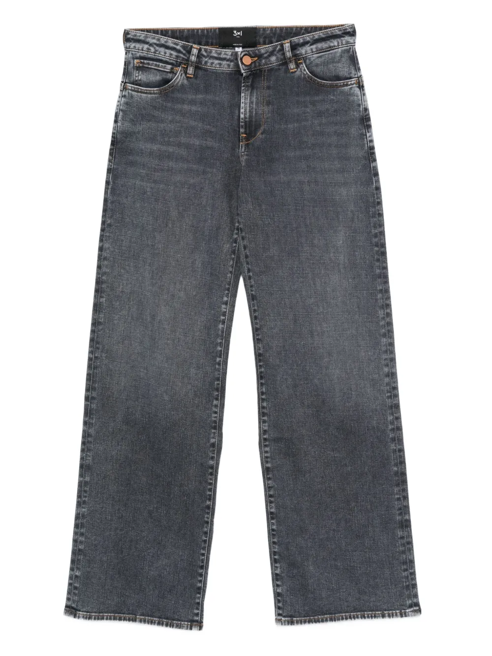 

Джинсы с пятью карманами 3x1, серый