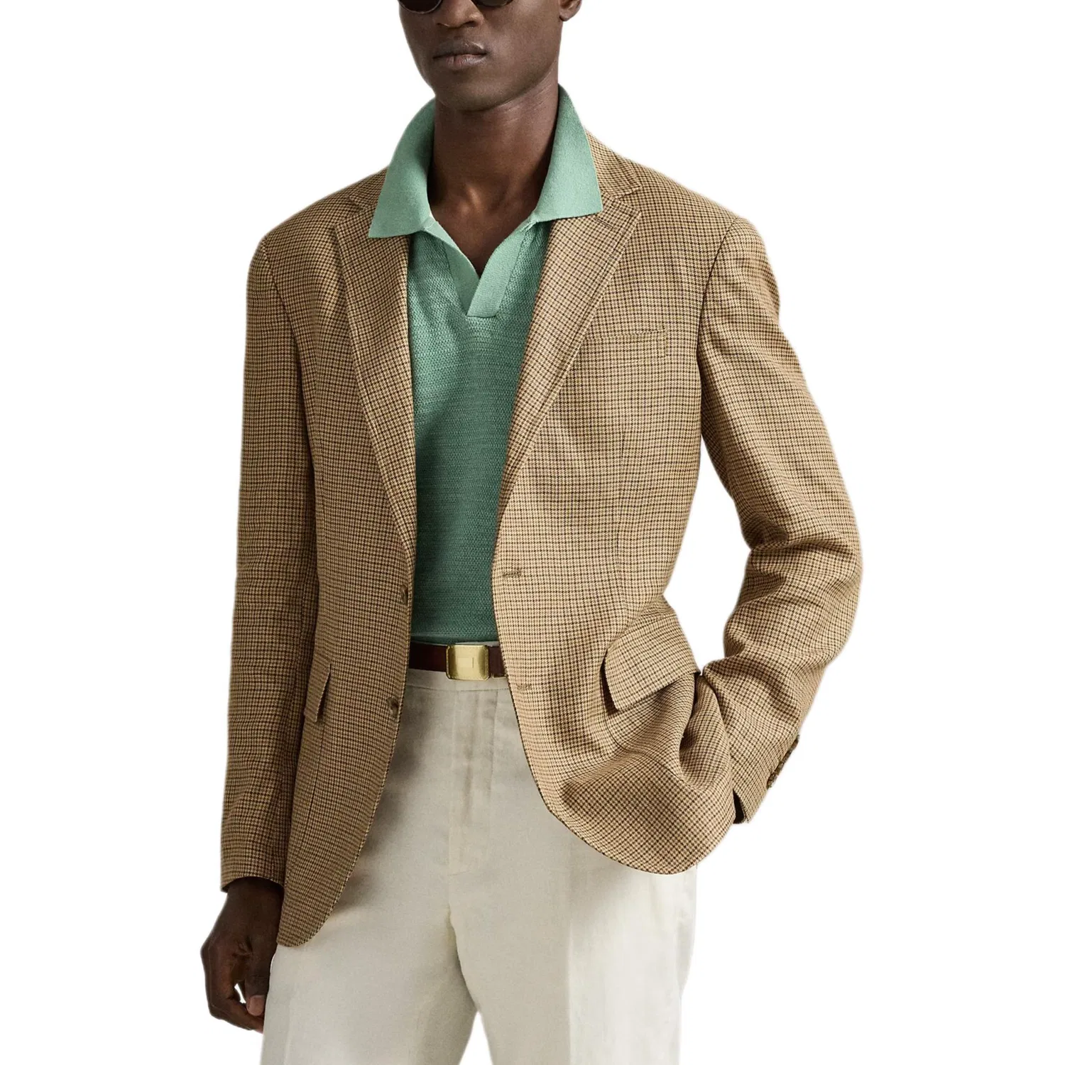 Поло мужское стандартное Polo Ralph Lauren, Light Green — фото 4