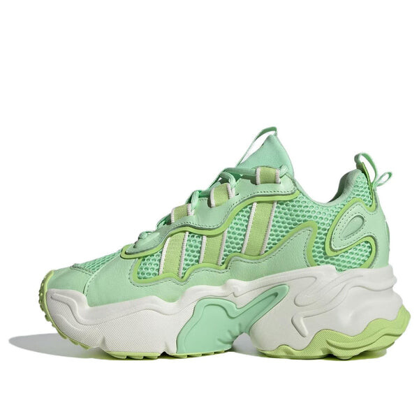 Кроссовки оригиналы ozthemis Adidas, зеленый