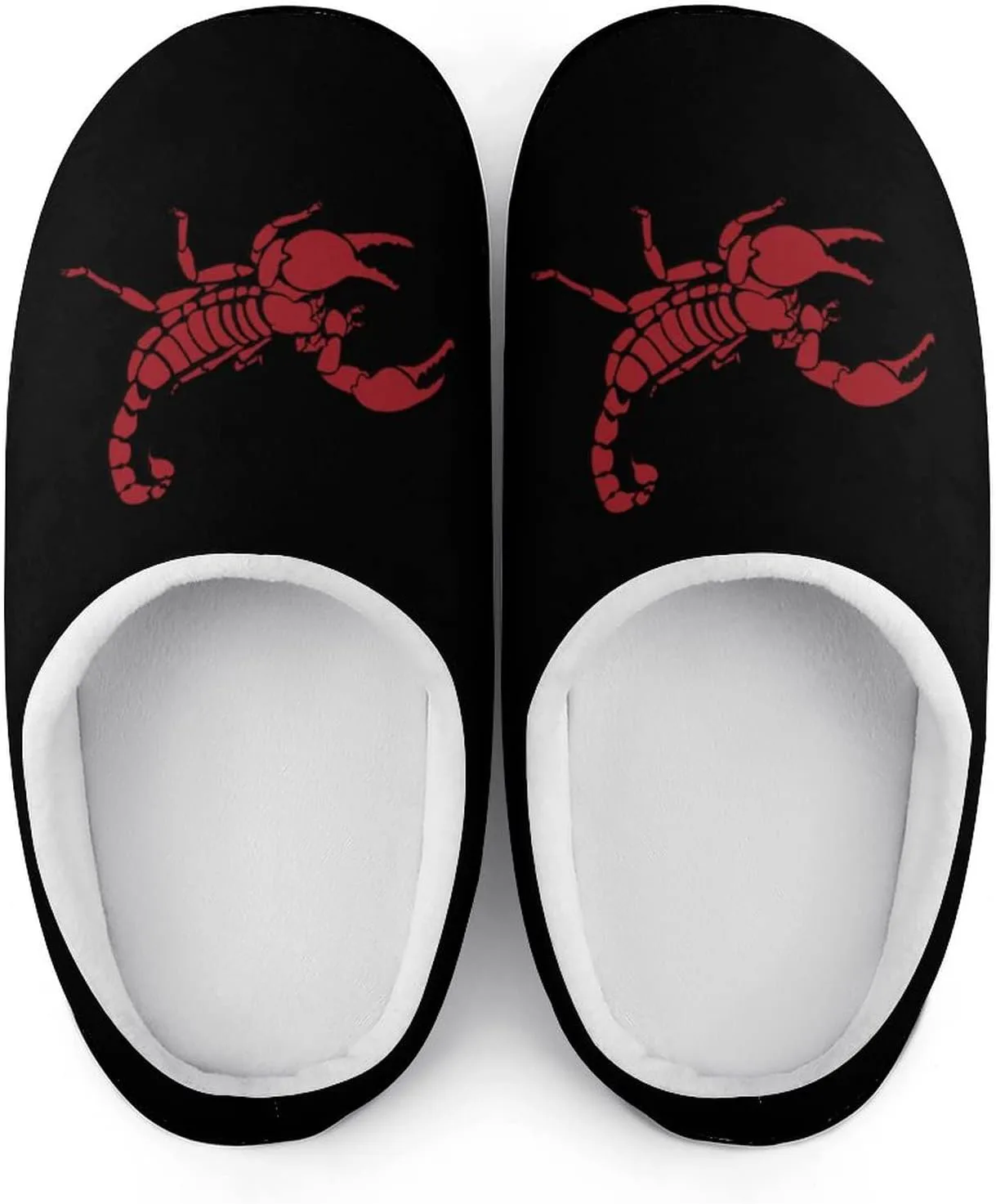 Мужские хлопковые тапочки Red Scorpion с мягкой амортизирующей подошвой с эффектом памяти для дома и улицы FORSJHSA — фото 3