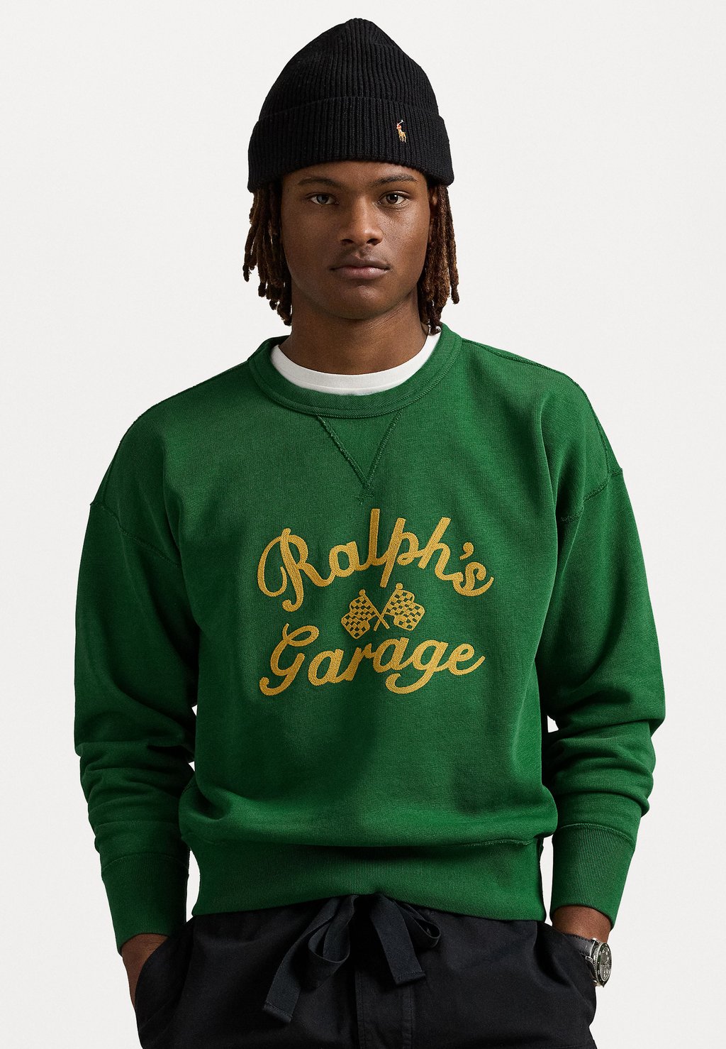 

Толстовка Vintage Fit Ralph's Garage Polo Ralph Lauren, зеленый
