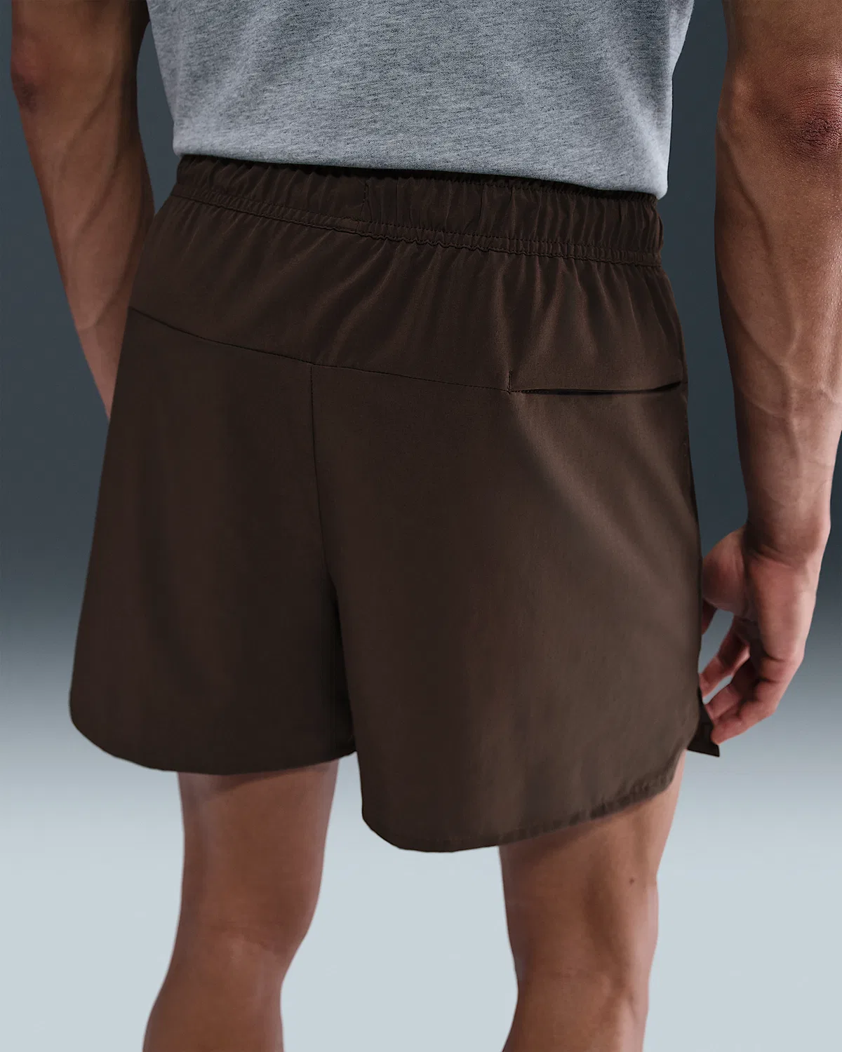 Мужские шорты Nike Unlimited Dri-FIT 5" без подкладки, Baroque Brown/Black/Baroque Brown — фото 3
