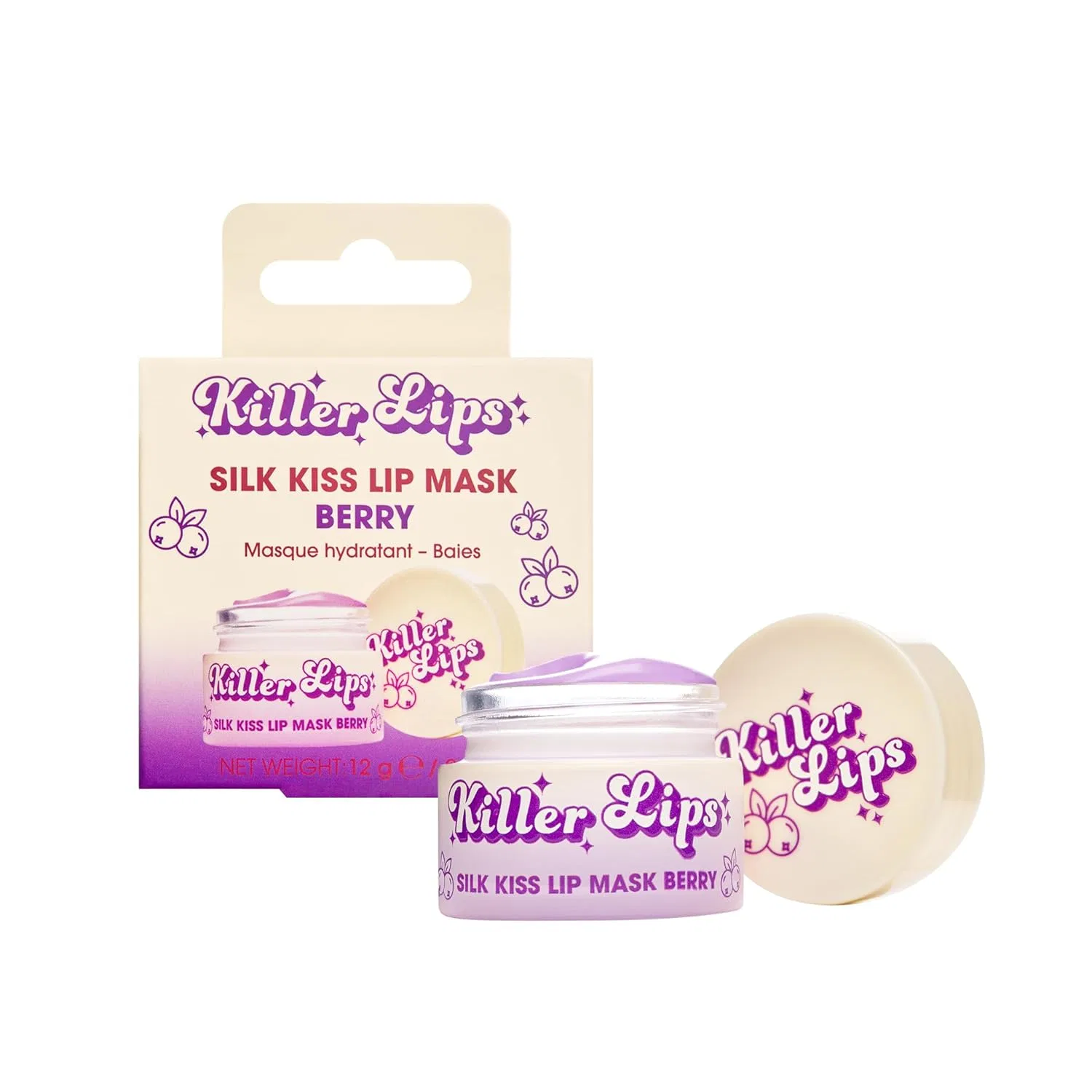 Маска для губ «Silk Kiss» с ароматом ягод от Killer Lips Killer Lips