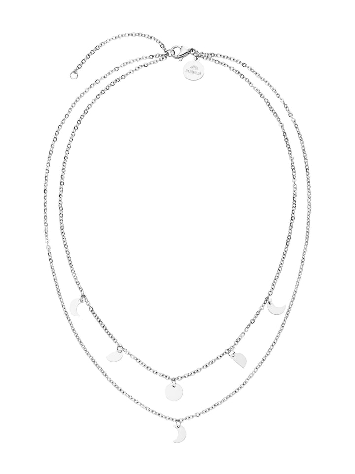 

PURELEI Колье Luna, 40 см, серебро
