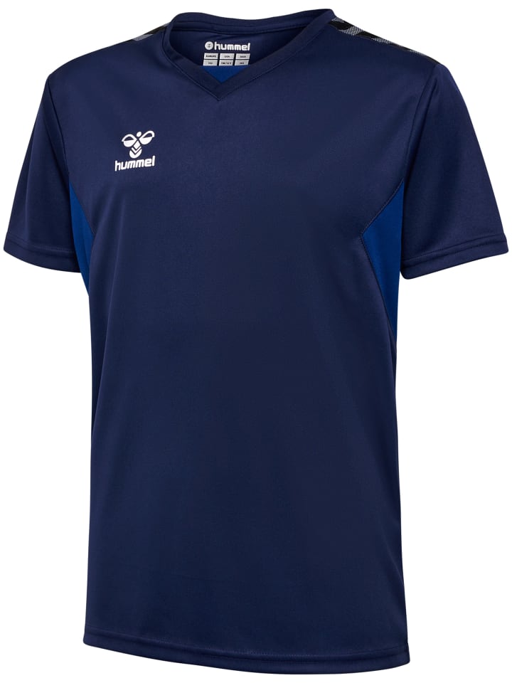Футболка Hummel Hmlauthentic Football Kids в цвете NAVY Hummel — фото 4