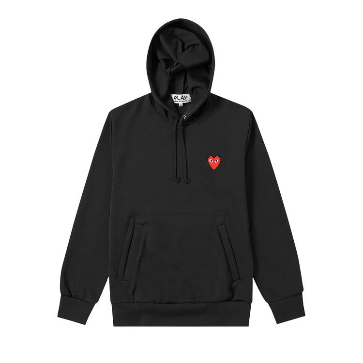 

Топ Comme des Garçons PLAY Pull Over Hoddie, Black