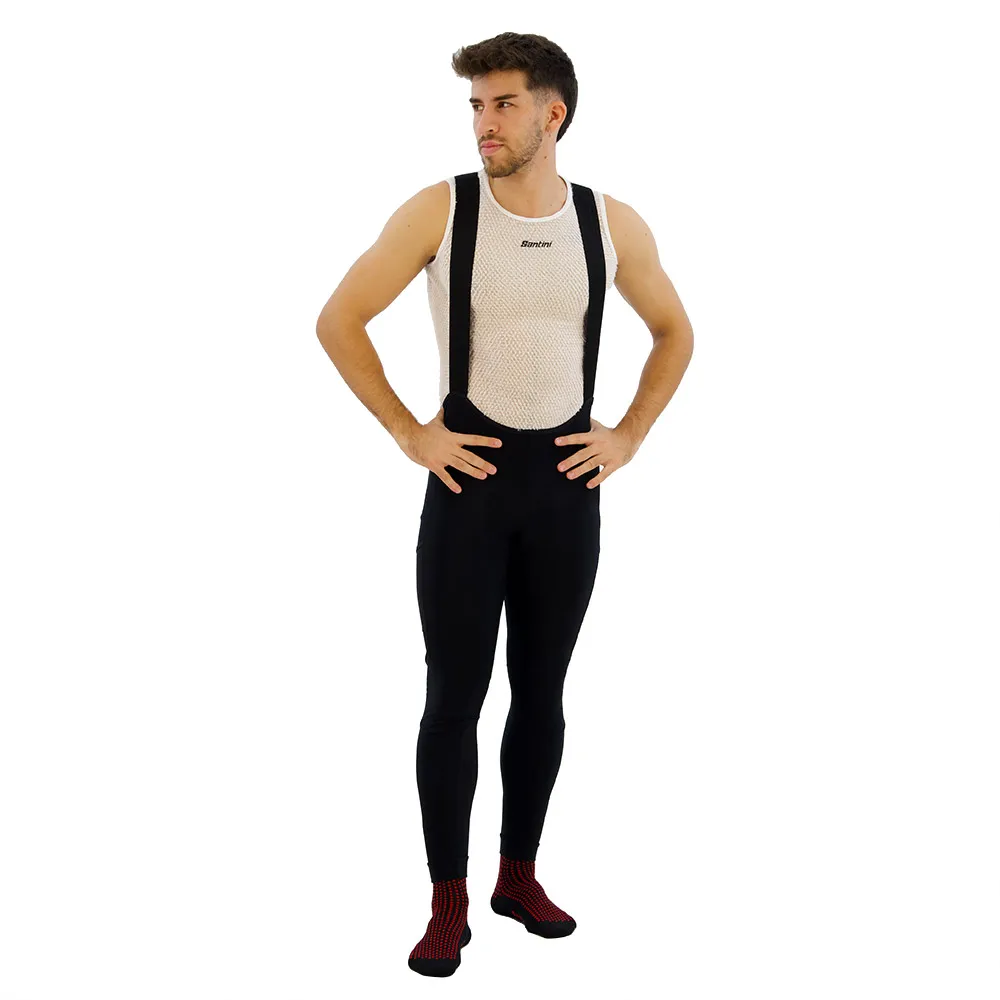 

Тайтсы Santini Git Cargo bib, черный