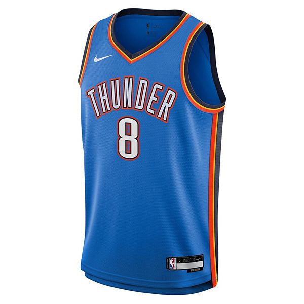Футболка Jalen Williams Oklahoma City Thunder Swingman Icon Edition Nike — фото 3