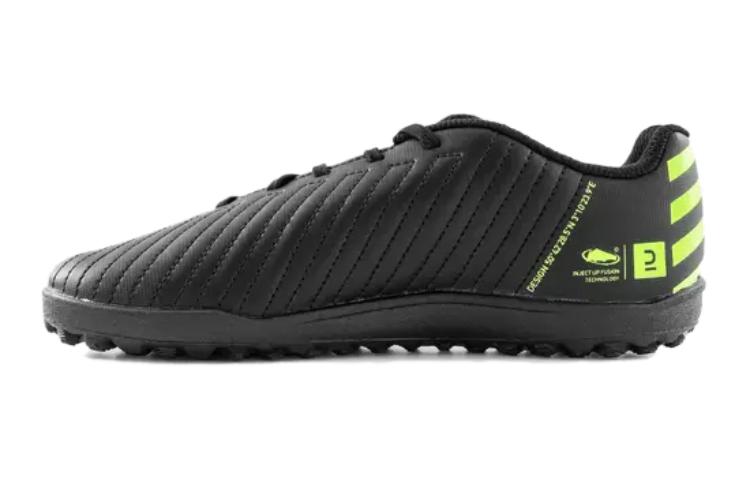 

Детские футбольные бутсы для детей Decathlon, цвет Black/Neon Yellow