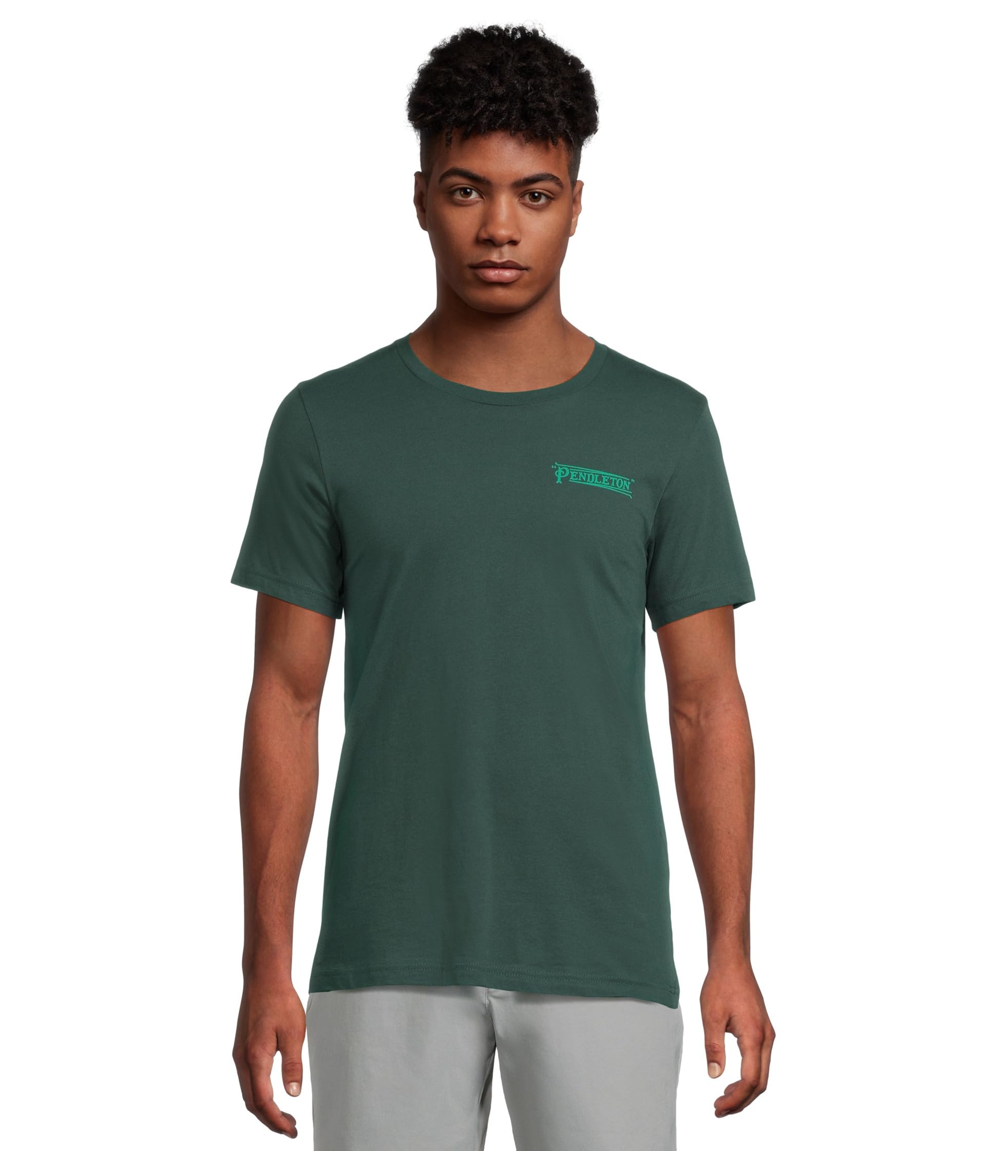 

Футболка Pendleton Salmon Falls Graphic Tee, цвет Forest/Green