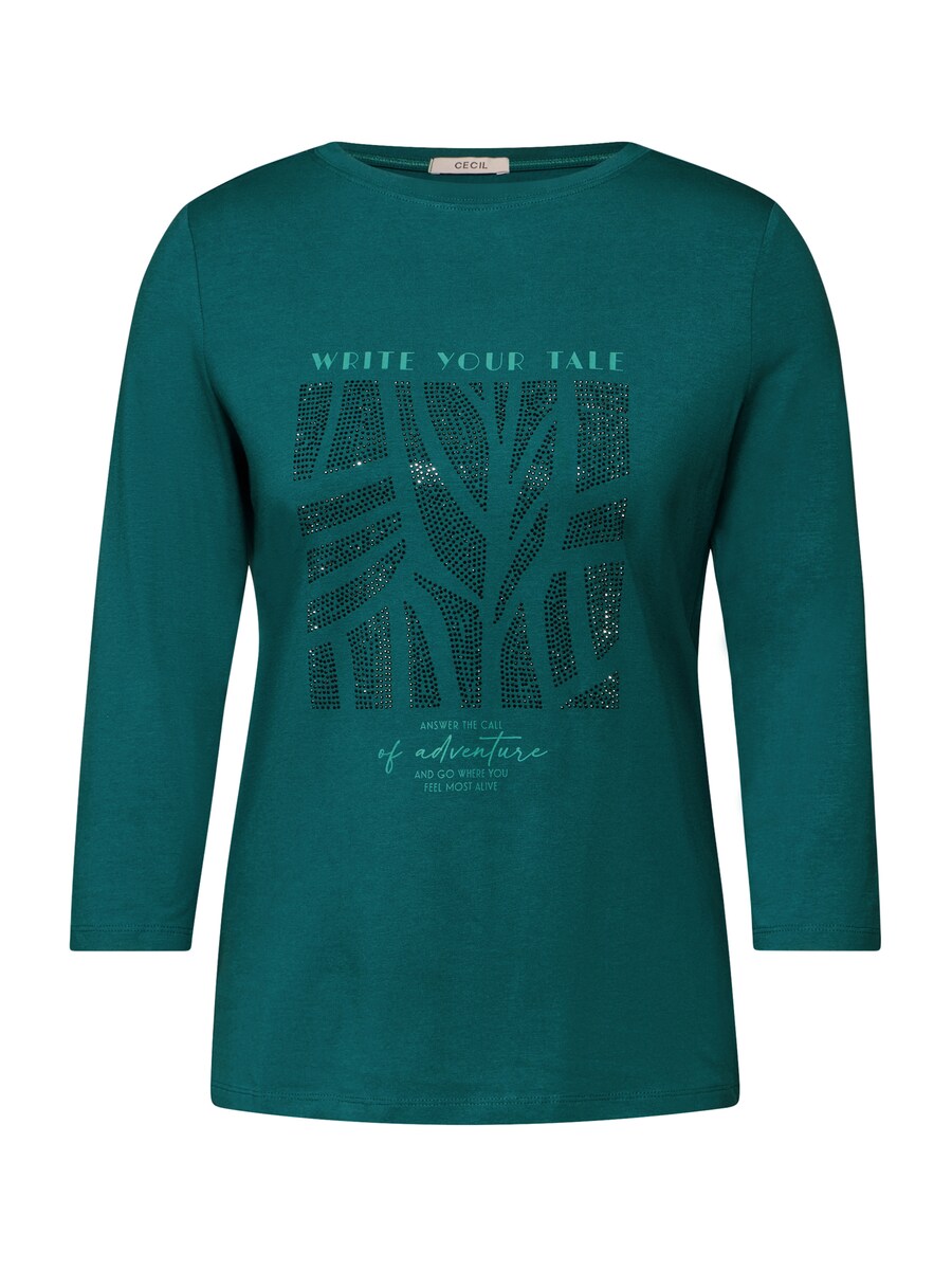 

Рубашка CECIL, цвет Emerald/Dark green