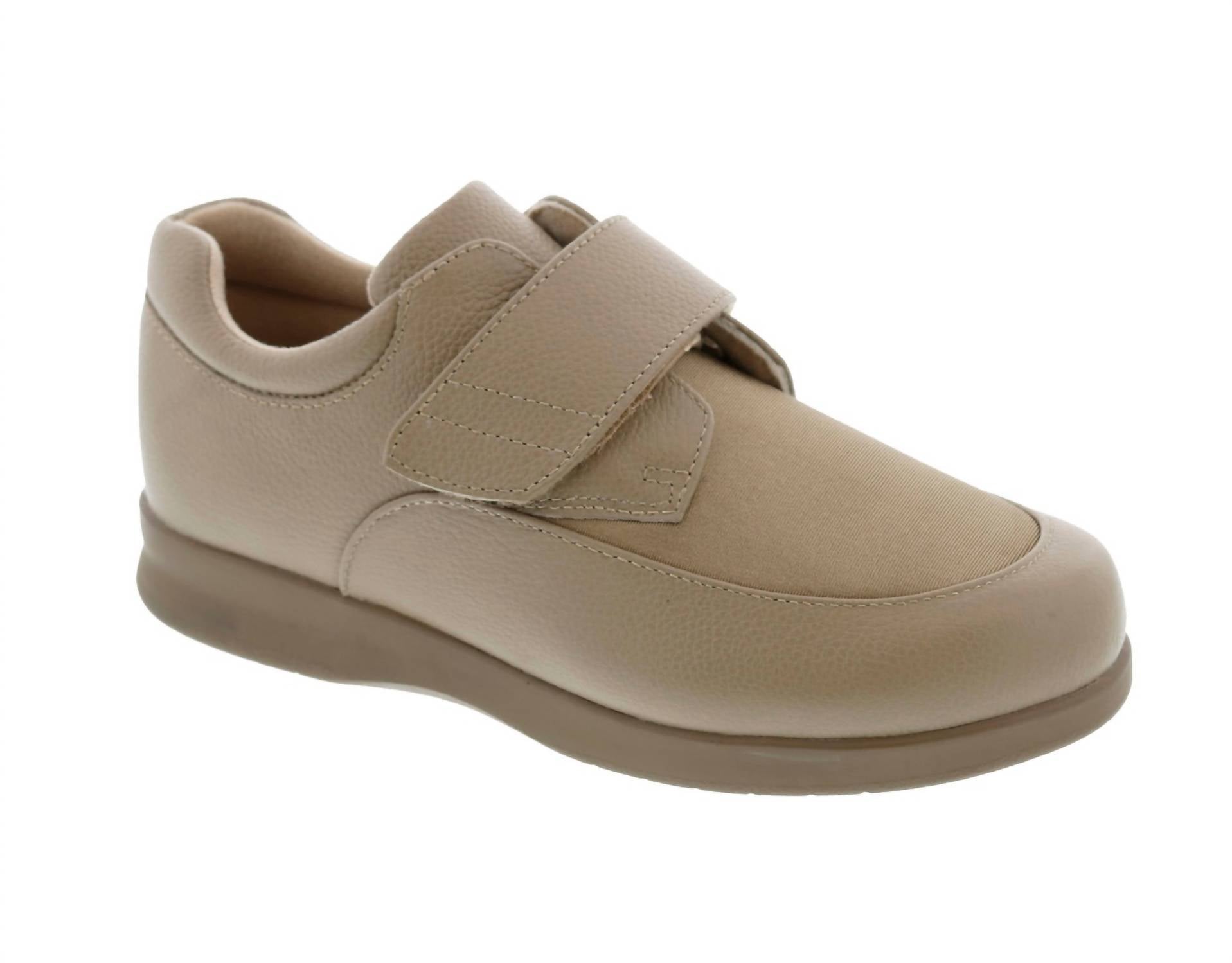 Женские повседневные туфли Quest в цвете тауп с эластичной посадкой Drew Shoes, Taupe/Taupe Stretch