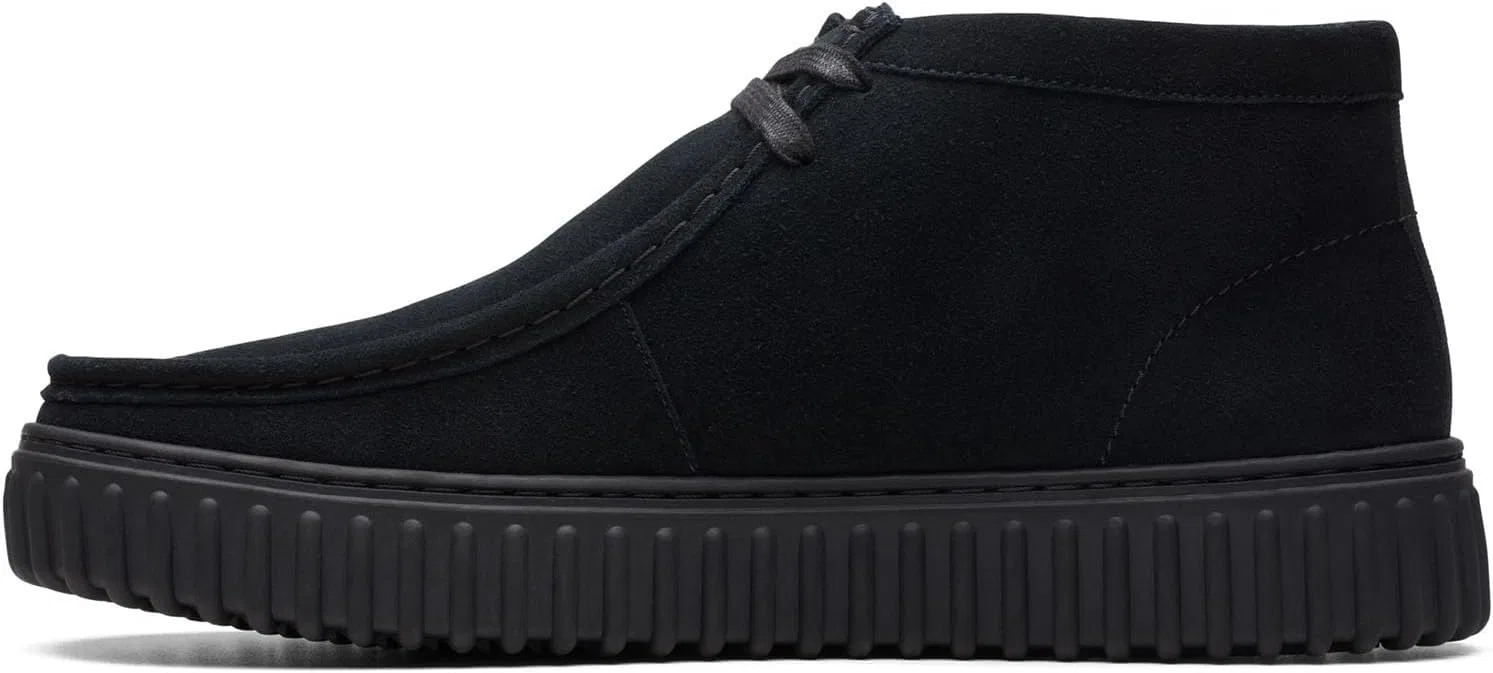 Ботинки Clarks Herren Torhill Hi Stiefel, Black (Black Suede)