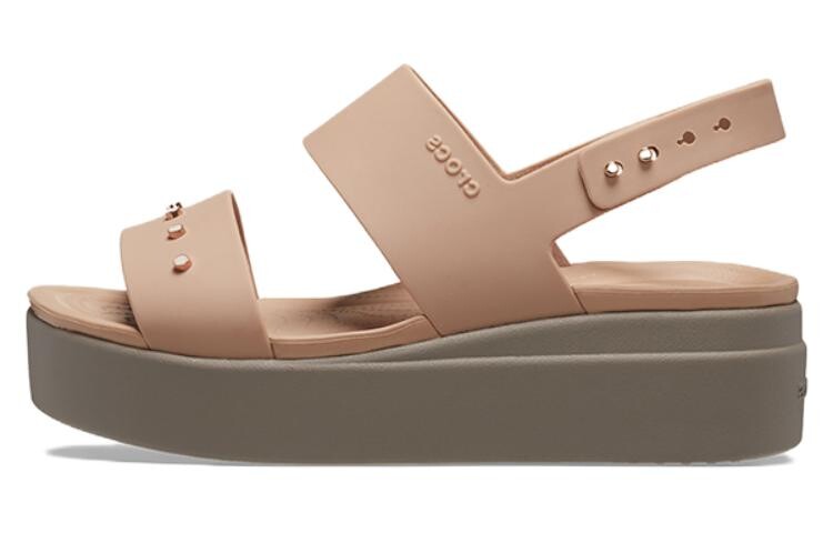 

Женские шлепанцы Crocs, Cork brown/mushroom color
