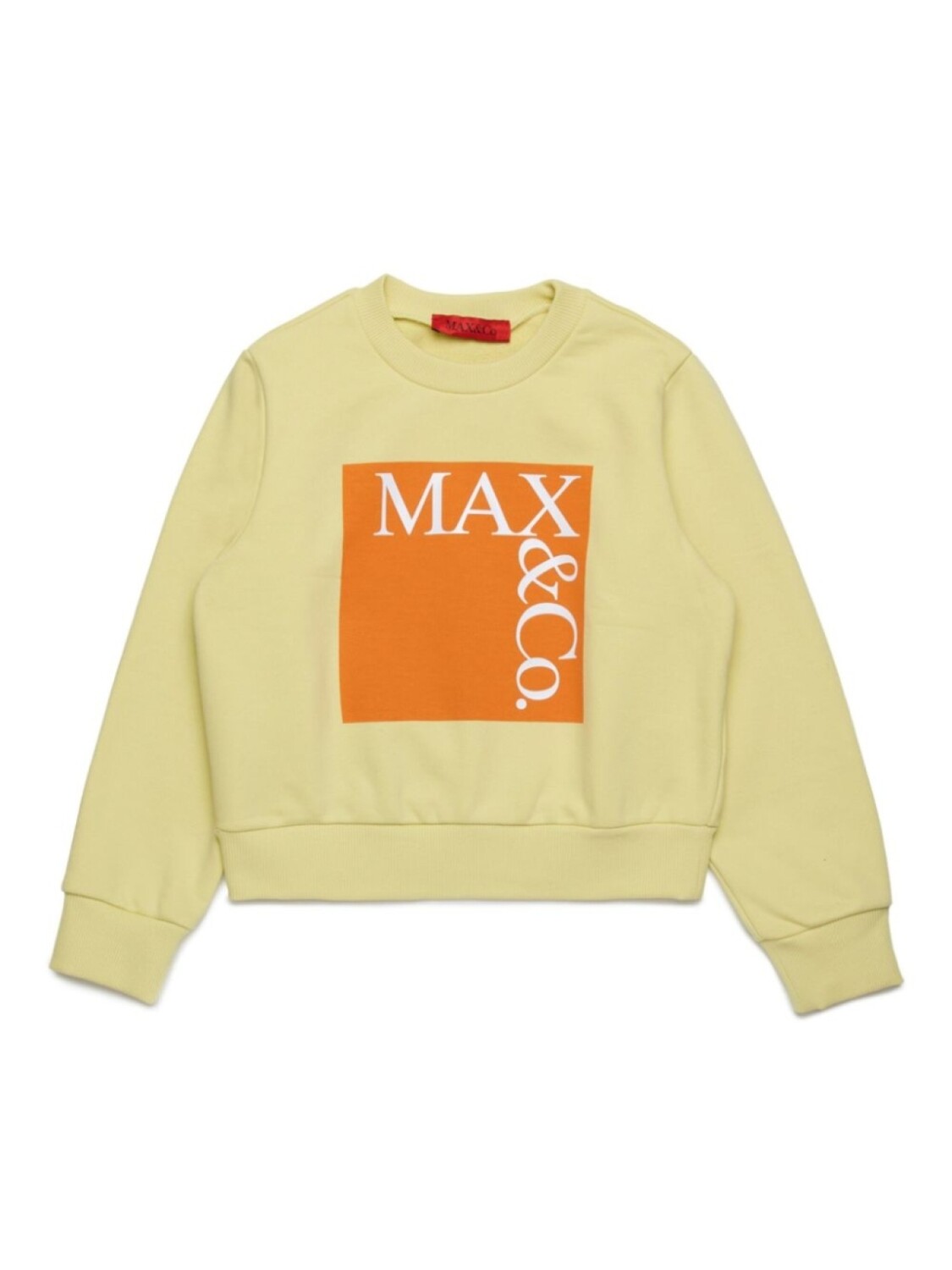 

MAX&Co. Kids толстовка с логотипом, желтый