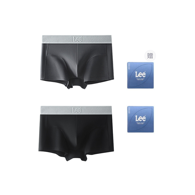 

Боксеры для мужчин подарочный набор комбинация Lee, черный
