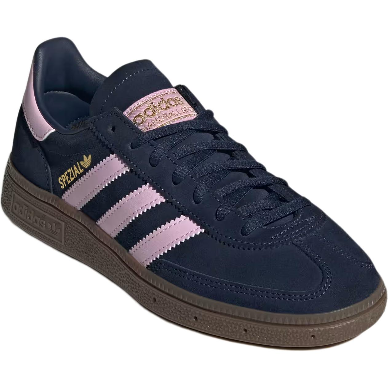 HANDBALL SPEZIAL устойчивые к истиранию низкие детские скейтбординг кроссовки Adidas Originals, синий — фото 4