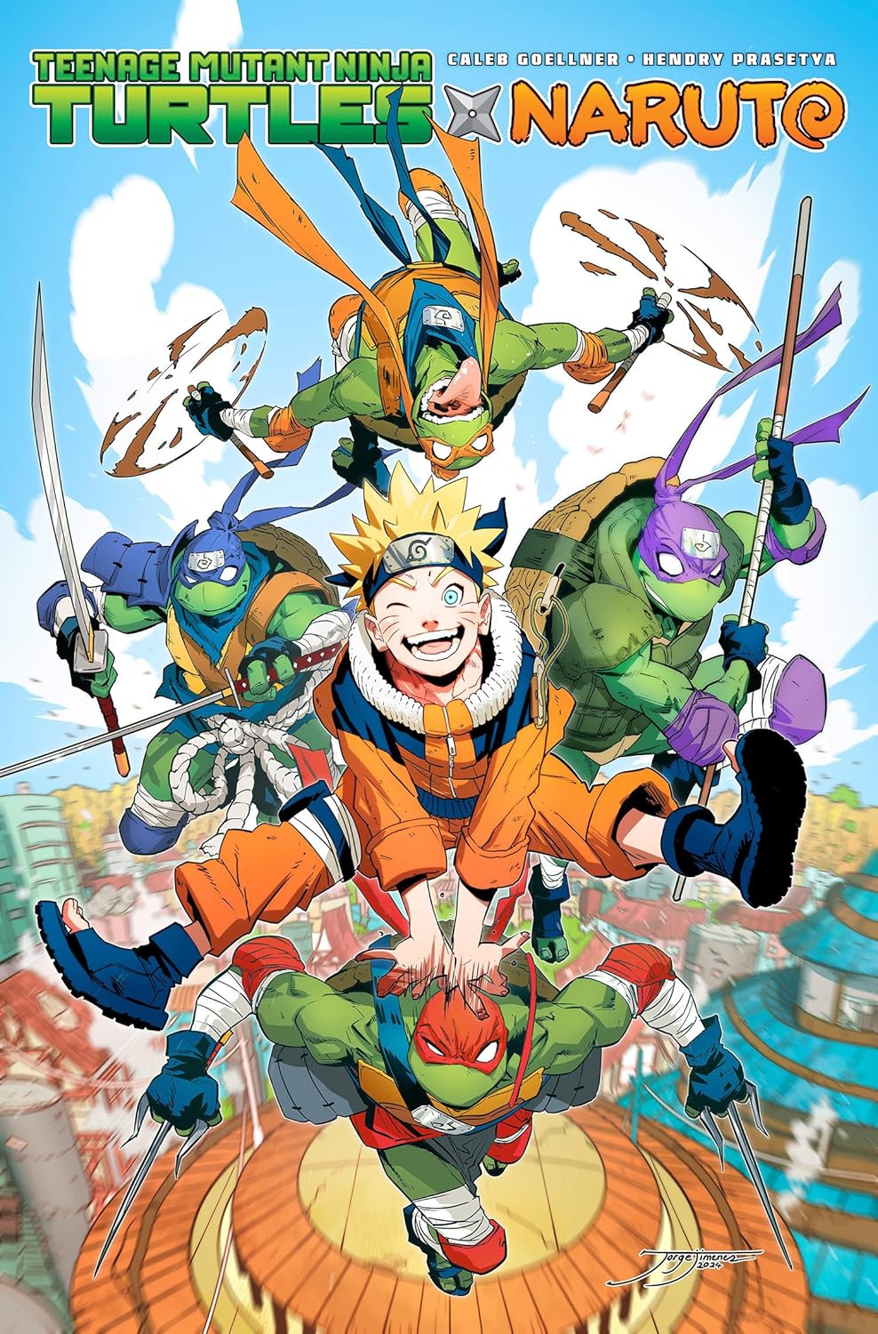 

Teenage Mutant Ninja Turtles x Naruto (IDW Publishing)