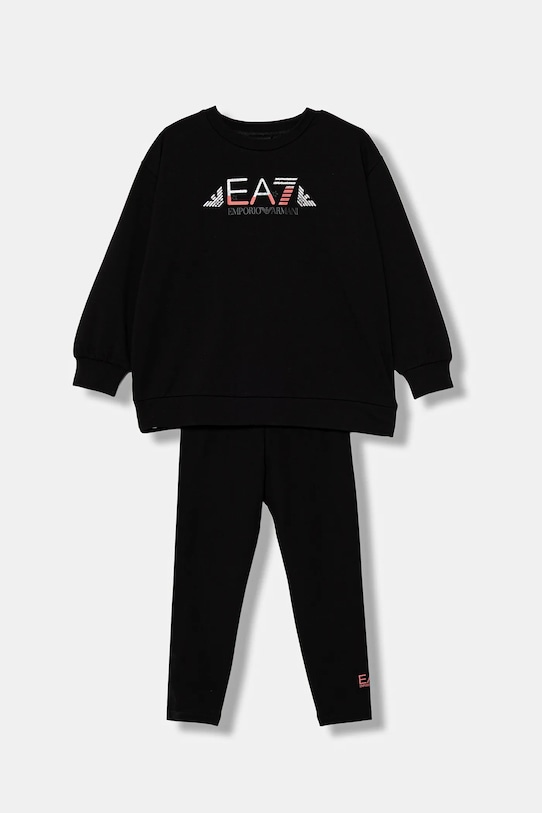 

Детский спортивный костюм Ea7 Emporio Armani, черный