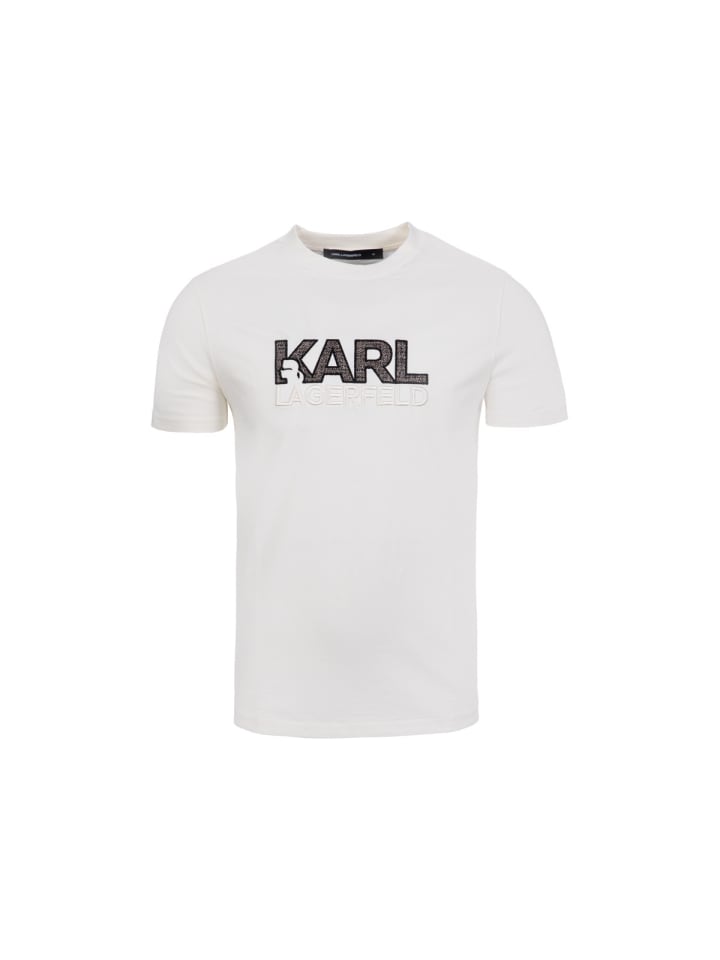 

Футболка 755038 кремового цвета Karl Lagerfeld, Бежевый, Футболка 755038 кремового цвета Karl Lagerfeld