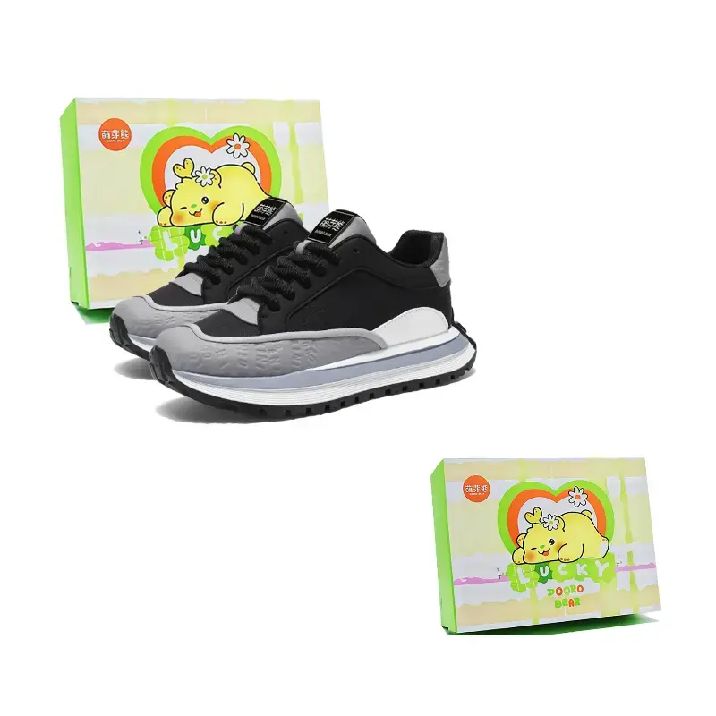 

Budding Bear Антискользящие и износостойкие легкие повседневные туфли на низком ходу для мужчин с эффектом увеличения роста - черный (Sprout), цвет Black (Sprout)