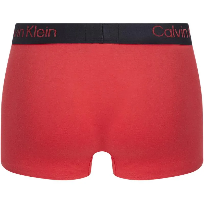 Calvin Klein Трусы-боксеры low rise, европейская версия, мужские, 1 шт, красные — фото 2
