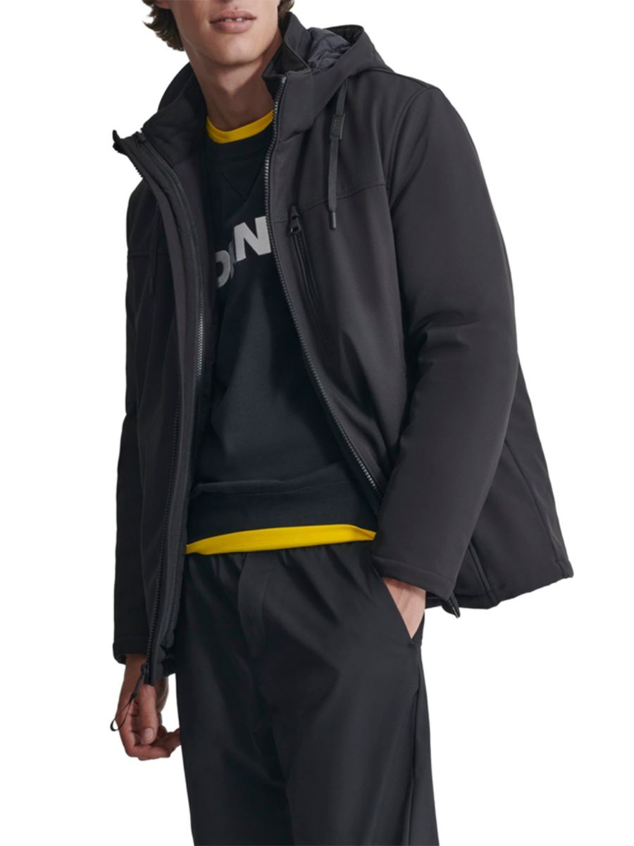 

Сплошная куртка DKNY, черный