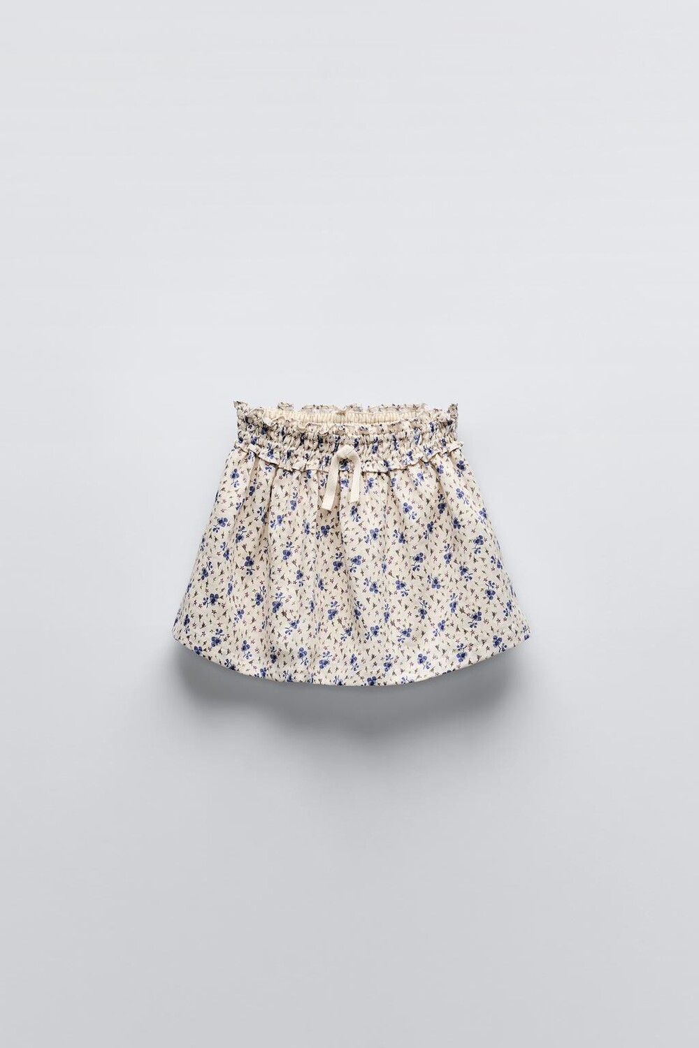 

Юбка с цветочным принтом ZARA, экрю