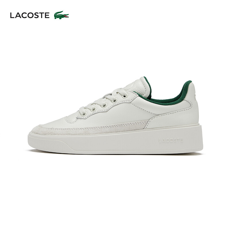 

Кроссовки женские Lacoste с круглым носком, белый