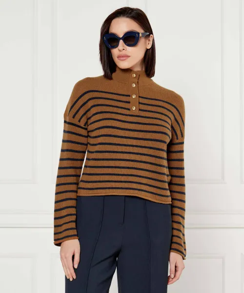 

Шерстяной свитер Regular fit Tommy Hilfiger, коричневый