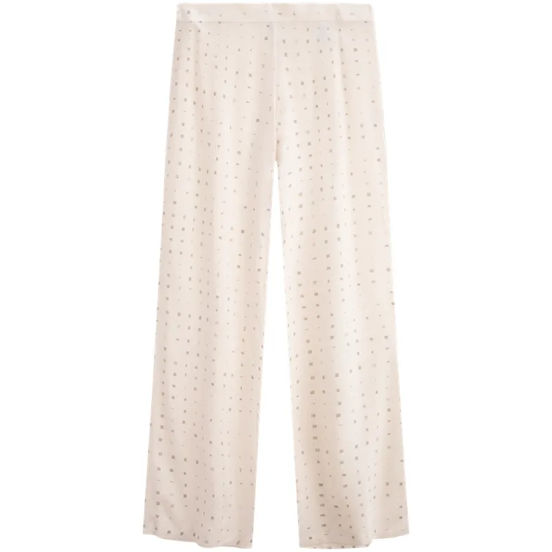 Женские пижамные брюки Calvin Klein, LNB-Cow Ivory