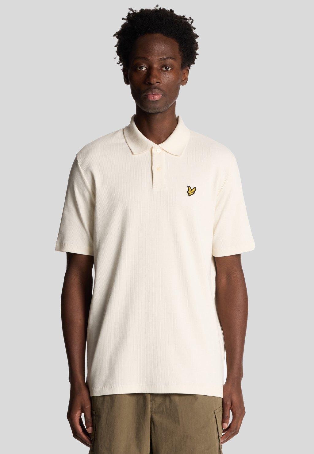 

Рубашка поло Lyle & Scott, кремовый