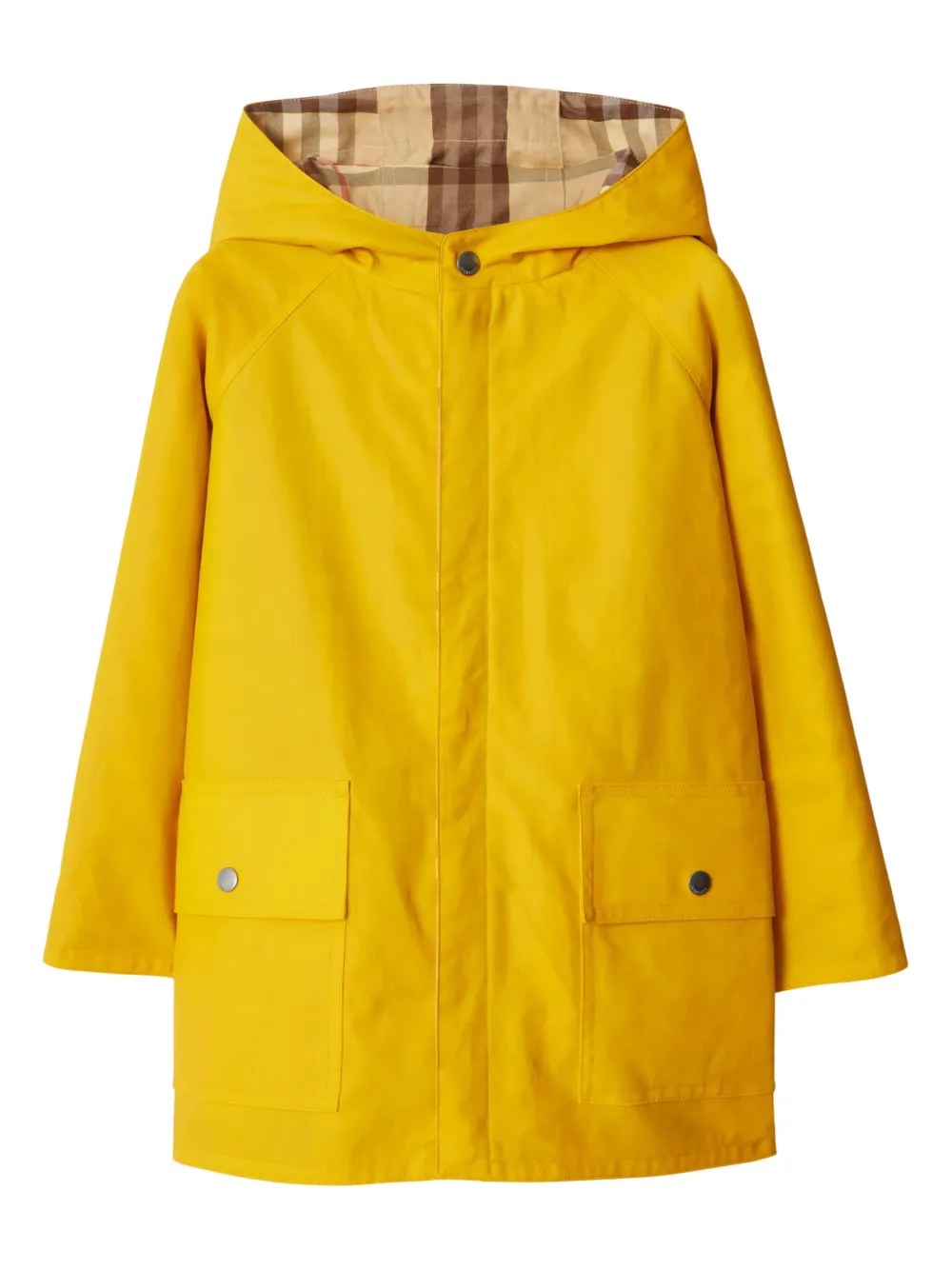 

Двустороннее пальто BURBERRY KIDS, желтый