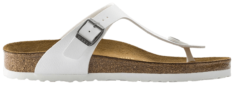 

Кроссовки Birkenstock Gizeh Birko-Flor 'White', белый