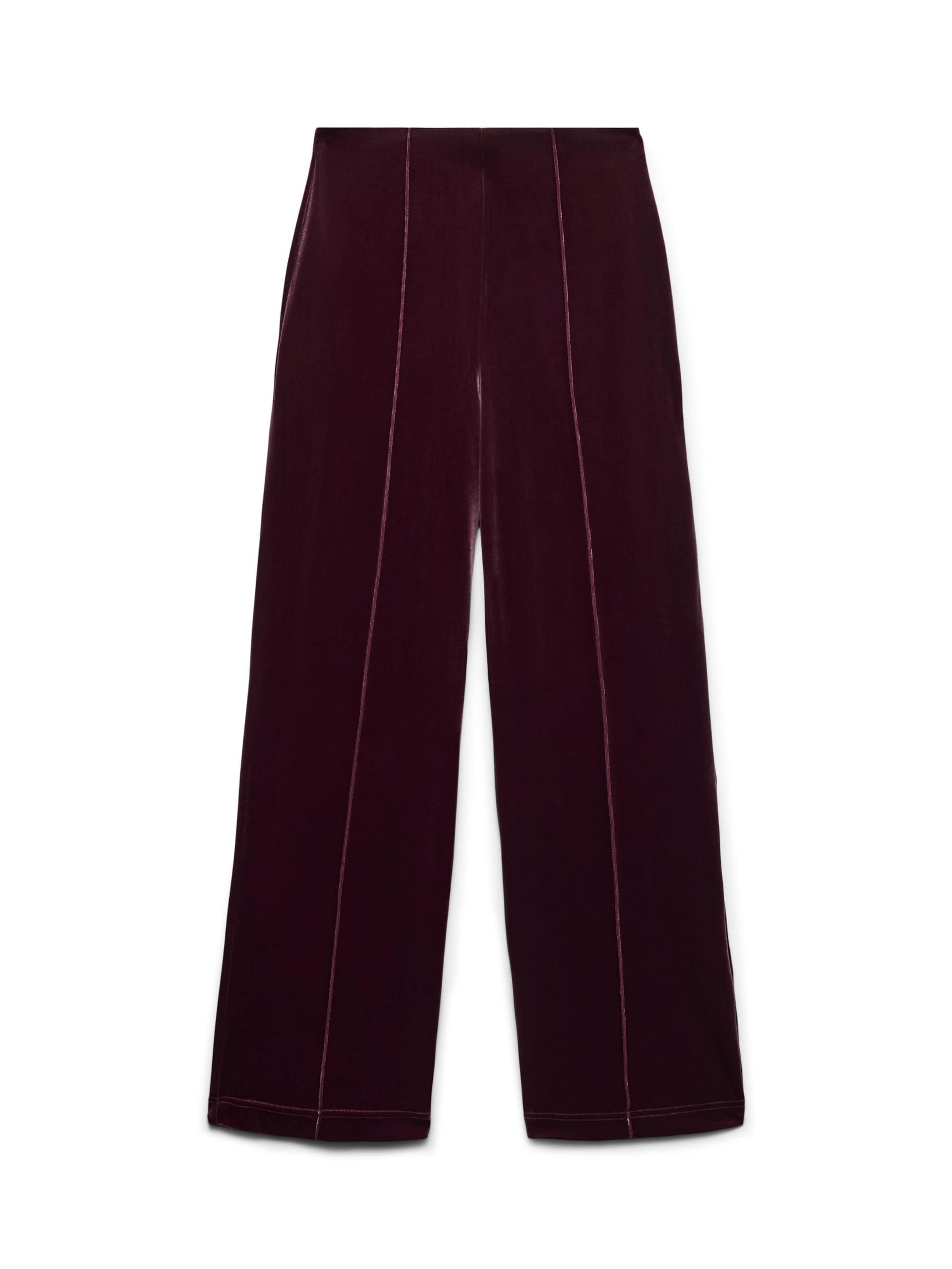 

VERO MODA Брюки 'HANNA' с обычными складками спереди в красном цвете